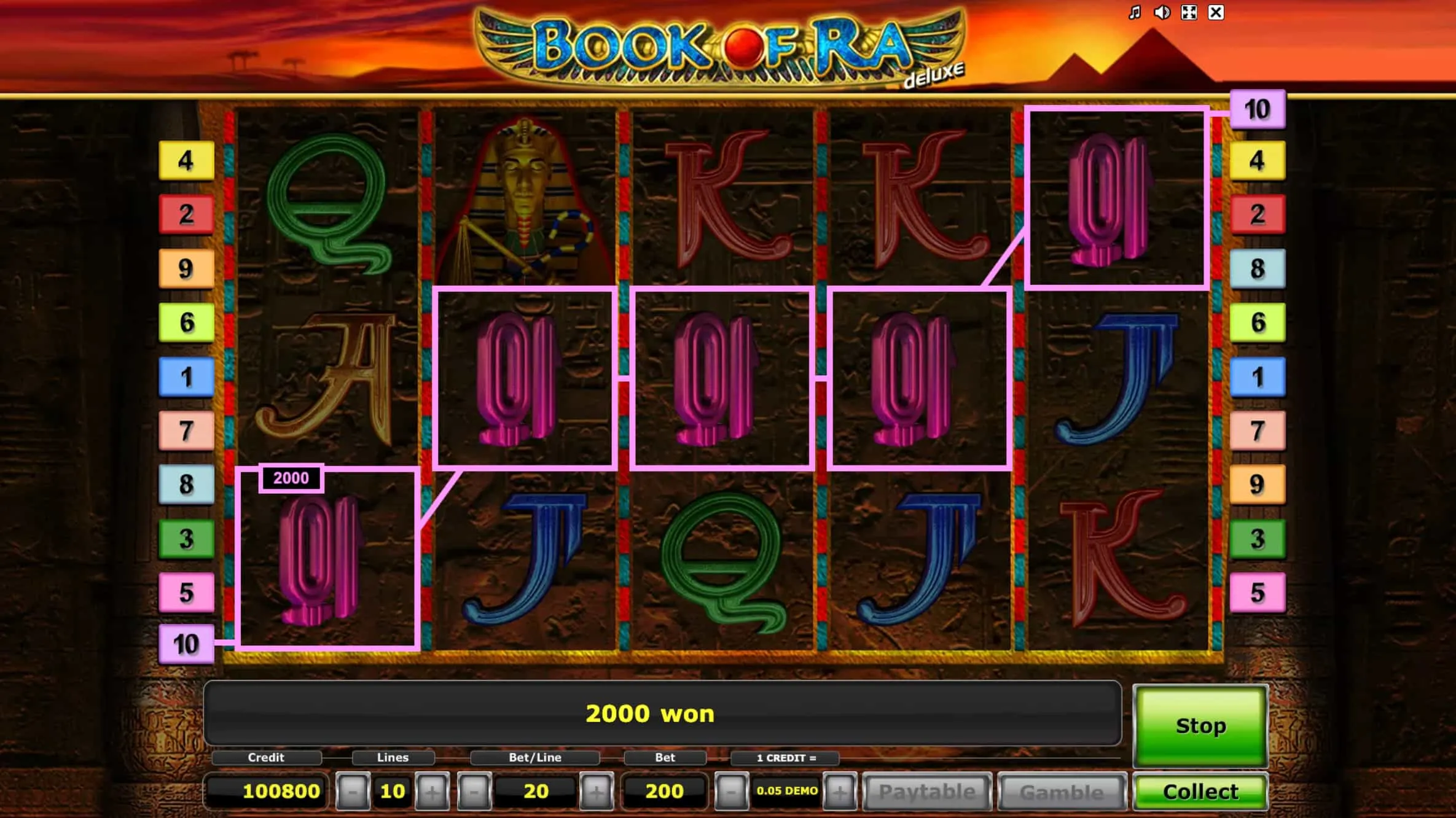 Funzione Rischio: analisi del valore atteso del Gamble